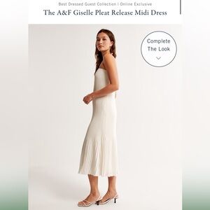 A&F Best Dressed Guest Collection Pleated Dress
